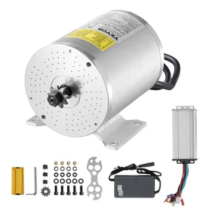 VEVOR 1800W Kit Motor DC Sin Escobillas 48V 4500Rpm con Controlador - Imagen 1 de 12