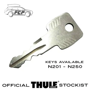 GENUINE THULE REPLACEMENT KEYS LATEST SERIES N201 TO N250 - IN STOCK - Picture 1 of 1