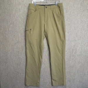 Patagonia Mens 32x31 Quandary Pants Tan Stretch Lightweight Hiking - Picture 1 of 12
