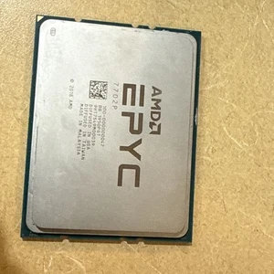 Processeur AMD EPYC 7702P 64 cœurs 2 GHz 256 Mo 200 W 100-000000047 - Photo 1/2