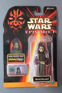Star Wars Episode I | Rune Haako mit CommTech Chip | Hasbro 1999 | Neu in OVP - Bild 1 von 2