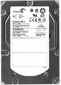 Hard Drive Seagate Cheetah NS.2 ST3600002SS 600GB 10000RPM SAS-2 3.5'' Inch - Picture 1 of 3