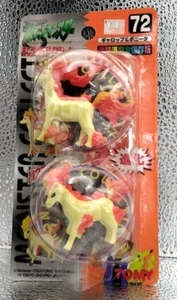 Pokemon Monster Collection Vintage Figure Rare Ponyta & Rapidash Tomy Japan - Picture 1 of 5