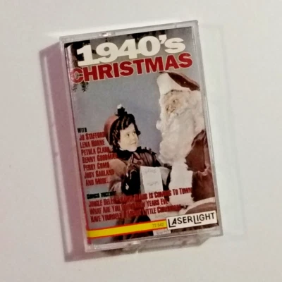 A 1940's Christmas Cassette Tape TESTED Judy Garland Como Bing Benny Big Band - Image 1 of 4