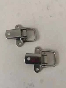 Toggle Catch Case Clip Toolbox Fastener - 45mm - Nickle Plated - Latch - Picture 1 of 5
