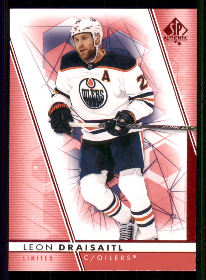2022-23 SP Authentic Limited Red #1 Leon Draisaitl - Image 1 of 2