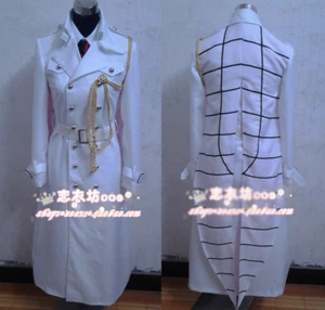 Ao no Blue Exorcist Paladin Arthur Auguste Angel Uniform Cosplay Costume C018 - Picture 1 of 4