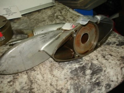 Evinrude 3.3 hp sport twin 4423-12484 lower unit boat motor part b 4002  - Image 1 of 3