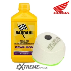 Tagliando Olio Cambio Trasmissione Ingranaggi Bardahl Filtro Aria Honda CR 125 R - Imagen 1 de 3