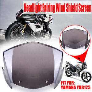 Wind Shield For Yamaha YBR 125 2014 2015 2016 2017 Headlight Screen Windscreen