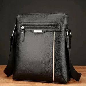 Leder Pu Herren Umhängetasche Handtasche Kuriertasche Mode Business Herren Schultertasche - Bild 1 von 3
