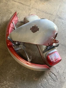 Harley Davidson AMF Ironhead Sportster Gas Tank Front & Rear Fenders - Picture 1 of 13