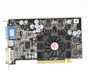 ATI Radeon 9800 SE 128MB DDR AGP – VGA / DVI / TV-Out – Retro Gaming - Picture 1 of 4