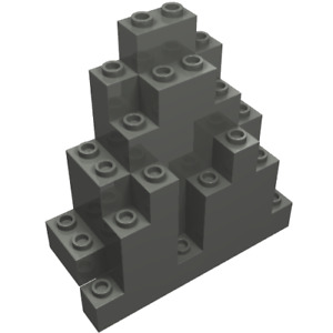 LEGO® Part 6083 - Rock Panel 3 x 8 x 7 Triangular (LURP)