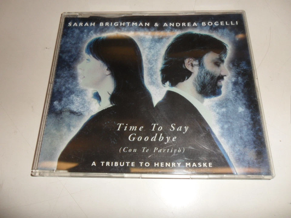 CD  Sarah Brightman &  Andrea Bocelli  ‎– Time To Say Goodbye (Con Te Partirò)   - Bild 1 von 1