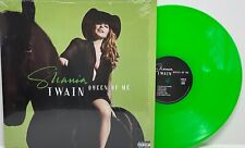 SHANIA TWAIN Signed Autograph LP Insert "Queen of Me" Green Vinyl Record JSA COA