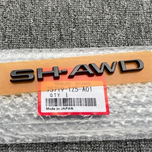 For Acura SH-AWD Emblem MDX RDX ZDX TLX Rear Trunk Badge Genuine OEM Nameplate - Picture 1 of 12