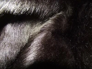 Plain Fun Faux Fur Fabric Material - DK BROWN BRUNO - Picture 1 of 1