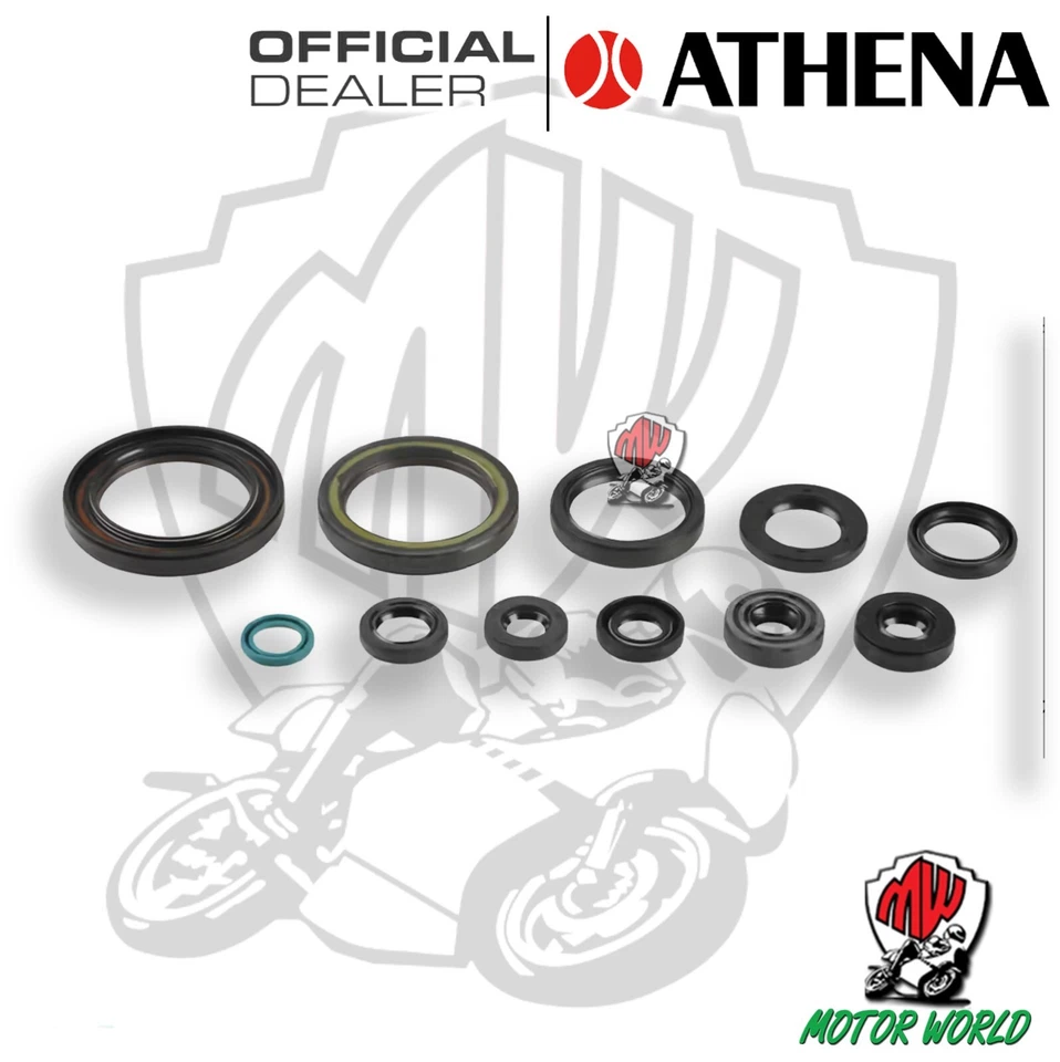 KIT SERIE COMPLETA PARAOLI MOTORE ATHENA HONDA CRF R 450 2002 2003 2004 2005
