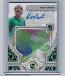 2024 Topps Royalty Collection Toby Kodat Rookie Relic Green Auto #'ed 1/5 - Picture 1 of 1
