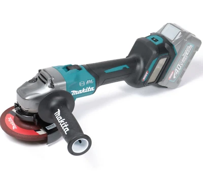 Makita GA018GZ Body only 125mm 40V rechargeable disk grinder with variable speed - Image 1 of 4