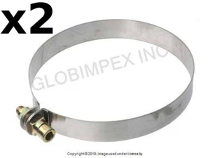 PORSCHE (1965-1983) Muffler Strap (2 PCS) URO PARTS + 1 YEAR WARRANTY - Picture 1 of 1