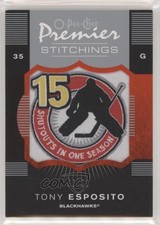 2007-08 O-Pee-Chee Premier Stitchings Variation /99 Tony Esposito #PS-TE HOF
