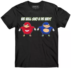 Ugandan Knuckles t-shirt, Team, Knuckles gang, meme, Do you know the way t-shirt - Picture 1 of 4