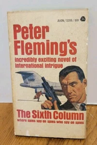 Peter Fleming The Sixth Column 1966 Vintage Spy Mystery Avon PB - Imagen 1 de 4