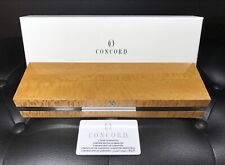 CONCORD Empty Luxury Wooden Watch Display Box Completed with Outer Box & G/ Card
