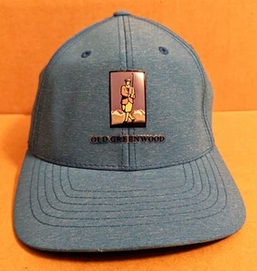 Old Greenwood blau Golf Baseball Mütze Kappe FlexFit S/M Nylon/Polyester/Elasthan - Bild 1 von 9