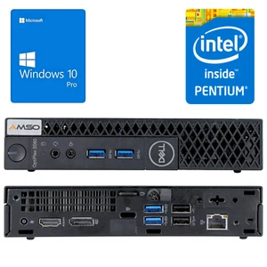 Dell Optiplex 3060 micro PC G5400T 8/16/32GB - 128/256/512/1024GB SSD Windows 10 - Bild 1 von 19