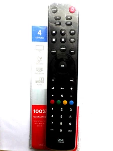 New ONE FOR ALL TV/DVD/SAT/AMP REMOTE CONTROL URC-1240 - Picture 1 of 1