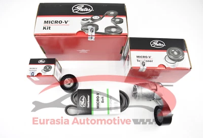 Gates Drive Belt Idler Tensioner Kit for BMW M235i M235i xDrive 2014-2016 - Image 1 of 2