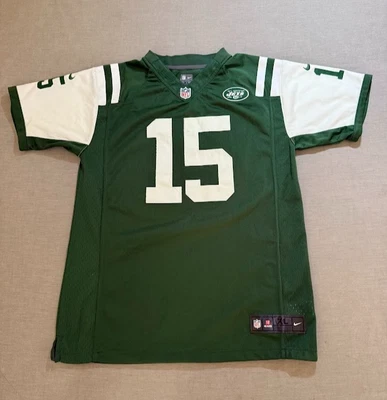 Camiseta Nike Boyss XL verde manga corta New York Jets NFL Tim Tebow #15. Foto 1 de 4