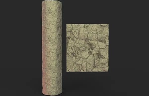 Rouleau texturé 27 pour socles Impréssion 3D pour jeux de figurines - Imagen 1 de 1