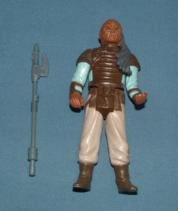 VINTAGE STAR WARS, ROTJ, WEEQUAY ACTION FIGURE - COMPLETE - GOOD CONDITION - Picture 1 of 4