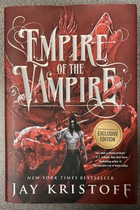 Empire of the Vampire by Jay Kristoff Hardcover - Like New/Free Ship! - Picture 1 of 7