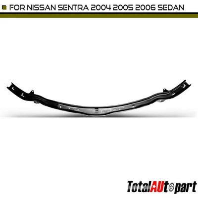 Retenedor de parachoques de acero para Nissan Sentra 2004-2006 sedán 622406Z500 parte superior delantera Foto 1 de 4