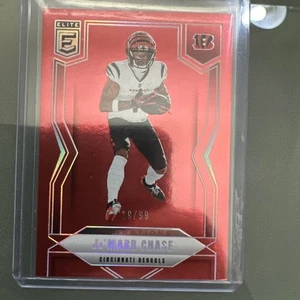 2025 Donruss Elite Jamarr Chase Red /99 #63 Cincinnati Bengals - Bild 1 von 3
