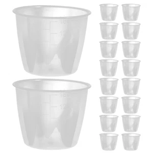 20 Pcs Plastic Measuring Cup Rice Cooker Replacement Flour Epoxy Mixing Cups - Picture 1 of 12
