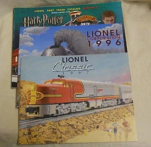 Catalog: 3 Lionel Catalogs 1996, 1997, 2007 - Imagen 1 de 6