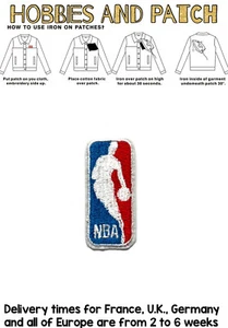NBA Patch Basketball Extrasmall Thermoaufnäher Basketball Badge Iron Logo - Bild 1 von 2