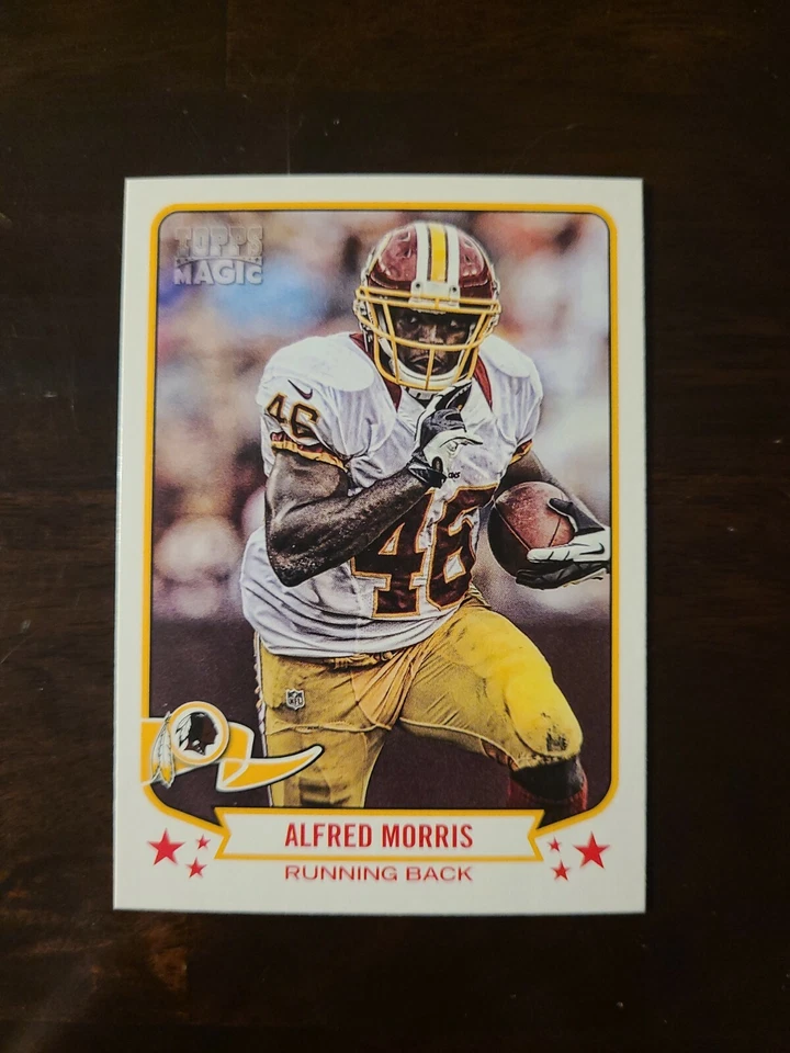 2013 Topps Magic Alfred Morris #27 Washington Redskins - Image 1 of 1