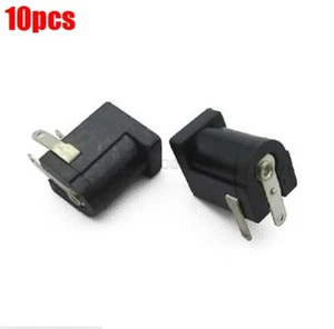 10Pcs Dc Power Jack Supply Socket DC-005 2.0MM Female Pcb Charger Power Plug ga - Picture 1 of 2