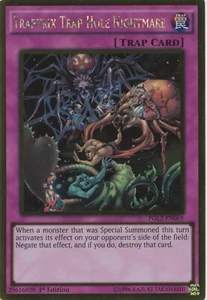 Yugioh Traptrix Trap Hole Nightmare PGL2-EN069 Gold seltene 1. Auflage LP - Bild 1 von 1