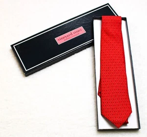 Nuevo con etiquetas Vineyard Vines Colección Personalizada Corbata Marca 100% Seda Hecha a Mano con Caja - Imagen 1 de 7