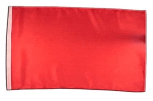 Einfarbig Rot Banner rote Fahnen Flaggen 30x45cm - Picture 1 of 1