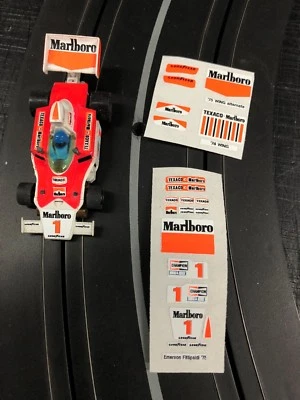 Calcomanías con impresión térmica Aurora G+ MCLAREN M23 EMERSON FITTIPALDI Foto 1 de 4