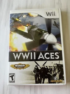 WWII Aces - Wings Series (Nintendo Wii) COMPLETE TESTED d - Picture 1 of 2